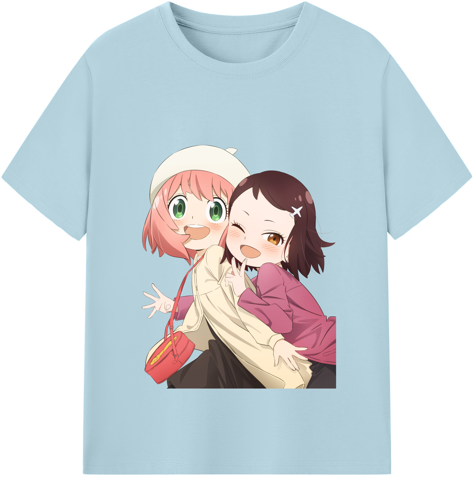 （画像用） SPY×FAMILY间谍家家酒 綿100％半袖Tシャツ（フロントプリント）